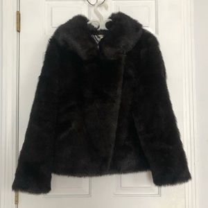 Faux fur jacket